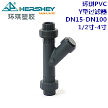 环琪PVC Y型过滤器 DN15-DN100 1/2寸-4寸